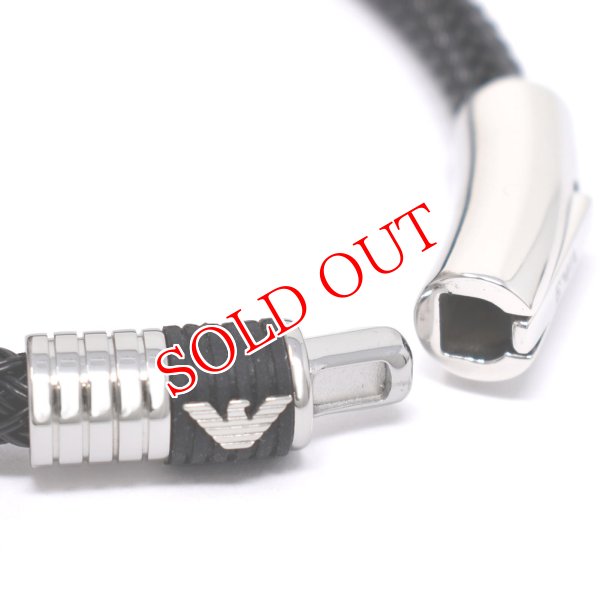 画像4: EMPORIO ARMANI エンポリオアルマーニ EGS1624001 ブレスレット イーグルロゴ メンズ レディース (4)