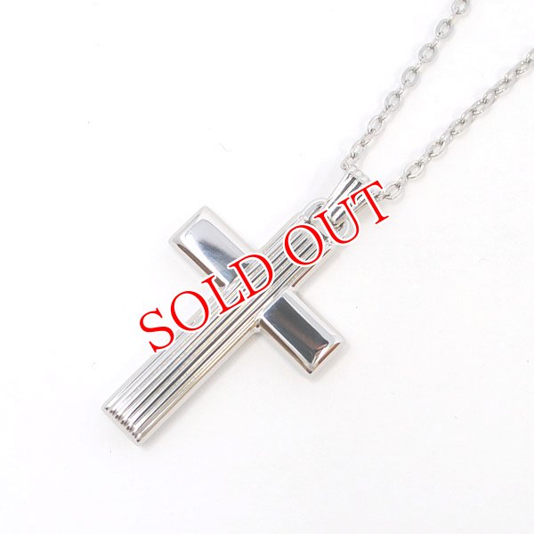 画像2: EMPORIO ARMANI エンポリオアルマーニ EGS1705040 ネックレス クロス メンズ (2)