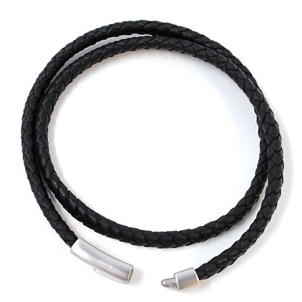 画像3: EMPORIO ARMANI エンポリオアルマーニ EGS2176040 ブレスレット 2重巻きブレスレット レザー メンズ レディース (3)