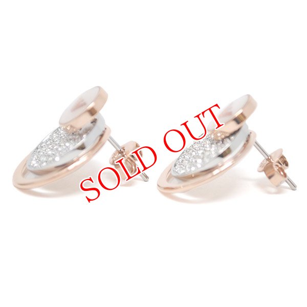 画像3: EMPORIO ARMANI エンポリオアルマーニ EGS2364040 ピアス イーグルマーク ラインストーン レディース (3)