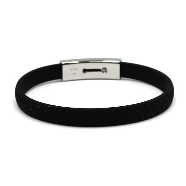 画像3: EMPORIO ARMANI エンポリオアルマーニ EGS2996040 ステンレススチールとシリコン IDブレスレット (3)