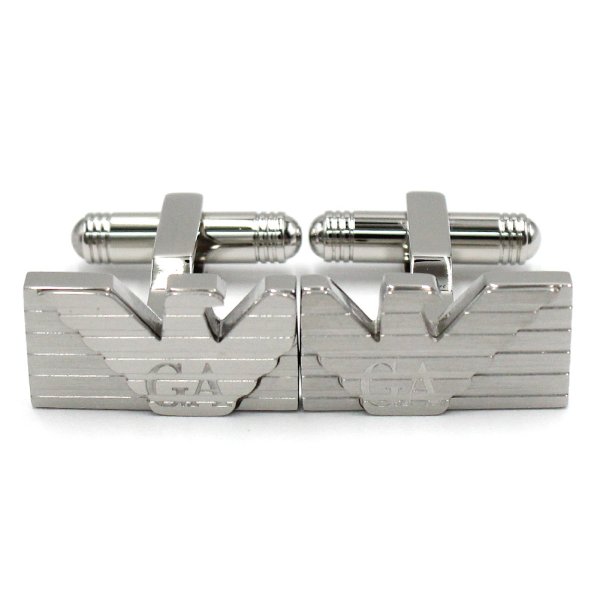 画像2: EMPORIO ARMANI エンポリオアルマーニ EGS3077040 カフスボタン メンズ (2)