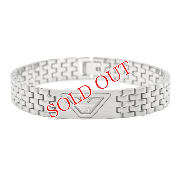 画像2: EMPORIO ARMANI エンポリオアルマーニ EGS3126040 BRACELET ブレスレット アクセサリー メンズ レディース (2)