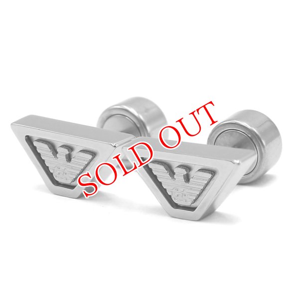 画像1: EMPORIO ARMANI エンポリオアルマーニ EGS3130040 ピアス アクセサリー メンズ レディース (1)