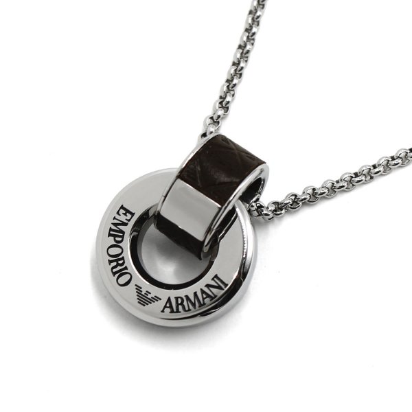 画像1: EMPORIO ARMANI エンポリオアルマーニ EGS3134040 ネックレス NECKLACE メンズ レディース (1)