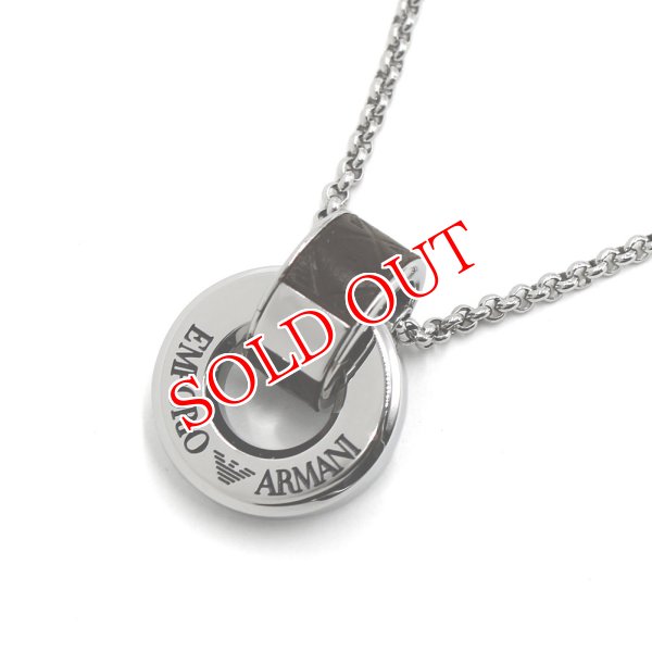 画像1: EMPORIO ARMANI エンポリオアルマーニ EGS3134040 ネックレス NECKLACE メンズ レディース (1)