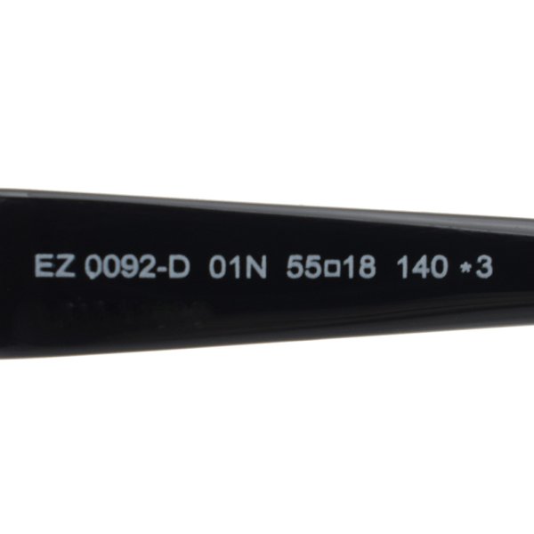 画像6: ZEGNA ゼニア EZ0092-D/D 01N 55 Ermenegildo Zegna エルメネジルド・ゼニア サングラス ノーズパッド UVカット メンズ (6)