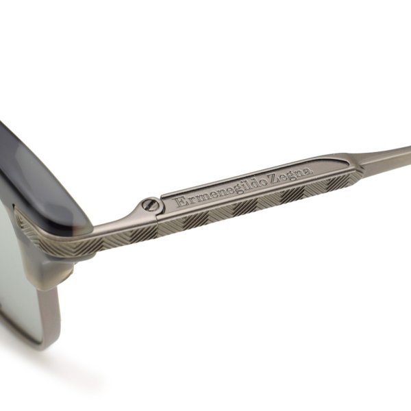 画像4: ZEGNA ゼニア EZ0092-D/S 55C 55 Ermenegildo Zegna エルメネジルド・ゼニア サングラス ノーズパッド UVカット メンズ (4)