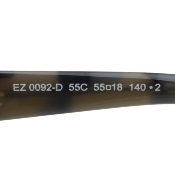 画像6: ZEGNA ゼニア EZ0092-D/S 55C 55 Ermenegildo Zegna エルメネジルド・ゼニア サングラス ノーズパッド UVカット メンズ (6)