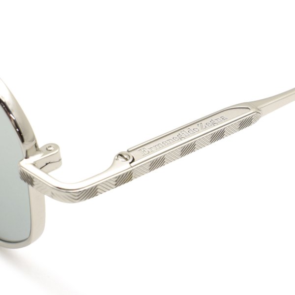 画像4: ZEGNA ゼニア EZ0093-D/S 18C 54 Ermenegildo Zegna エルメネジルド・ゼニア サングラス ノーズパッド UVカット メンズ (4)