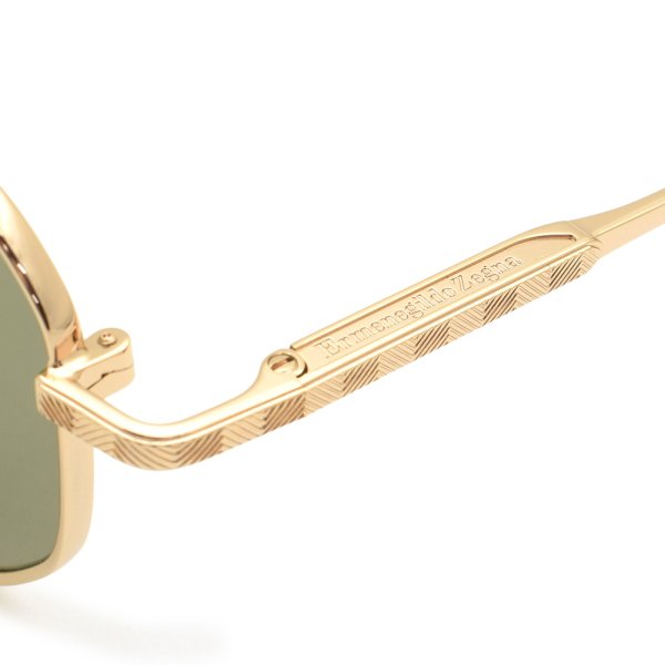 画像4: ZEGNA ゼニア EZ0093-D/S 28N 54 Ermenegildo Zegna エルメネジルド・ゼニア サングラス ノーズパッド UVカット メンズ (4)