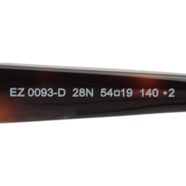 画像6: ZEGNA ゼニア EZ0093-D/S 28N 54 Ermenegildo Zegna エルメネジルド・ゼニア サングラス ノーズパッド UVカット メンズ (6)