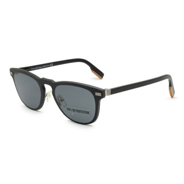 画像1: ZEGNA ゼニア EZ0106/S 01A 00 Ermenegildo Zegna エルメネジルド・ゼニア サングラス ノーズパッド UVカット メンズ (1)