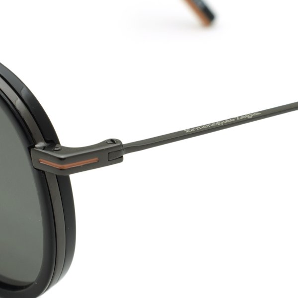 画像4: ZEGNA ゼニア EZ0127/S 01D 54 Ermenegildo Zegna エルメネジルド・ゼニア サングラス 偏光レンズ ノーズパッド UVカット メンズ (4)