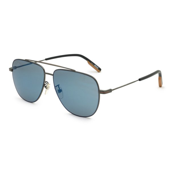 画像1: ZEGNA ゼニア EZ0144-D/S 08X 61 Ermenegildo Zegna エルメネジルド・ゼニア サングラス ノーズパッド UVカット メンズ (1)