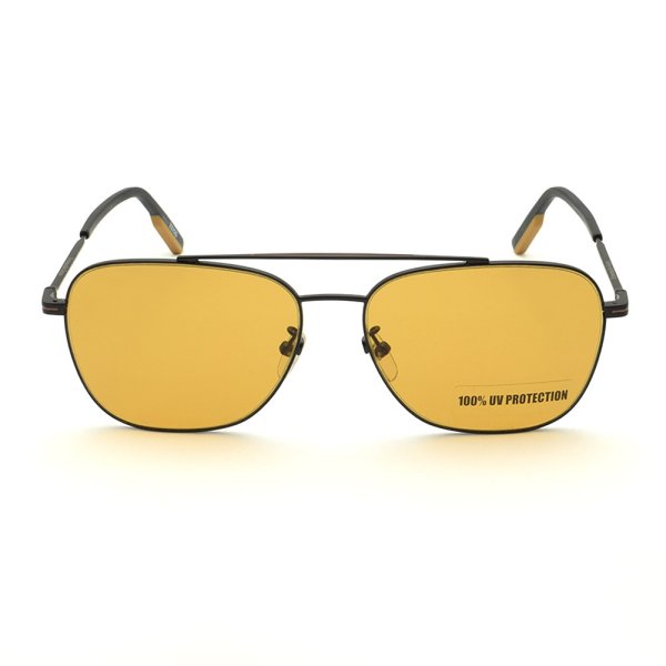 画像2: ZEGNA ゼニア EZ0145-D/S 02E 61 Ermenegildo Zegna エルメネジルド・ゼニア サングラス ノーズパッド UVカット メンズ (2)