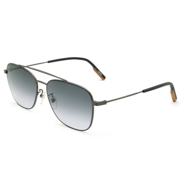 画像1: ZEGNA ゼニア EZ0145-D/S 08B 61 Ermenegildo Zegna エルメネジルド・ゼニア サングラス ノーズパッド UVカット メンズ (1)