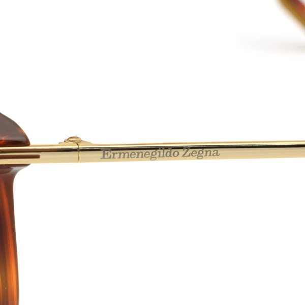 画像4: ZEGNA ゼニア EZ0146-D/S 53N 54 Ermenegildo Zegna エルメネジルド・ゼニア サングラス ノーズパッド UVカット メンズ (4)