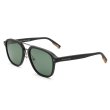 画像1: ZEGNA ゼニア EZ0159-D/S 01R 59 Ermenegildo Zegna エルメネジルド・ゼニア サングラス ノーズパッド UVカット メンズ レディース ユニセックス (1)