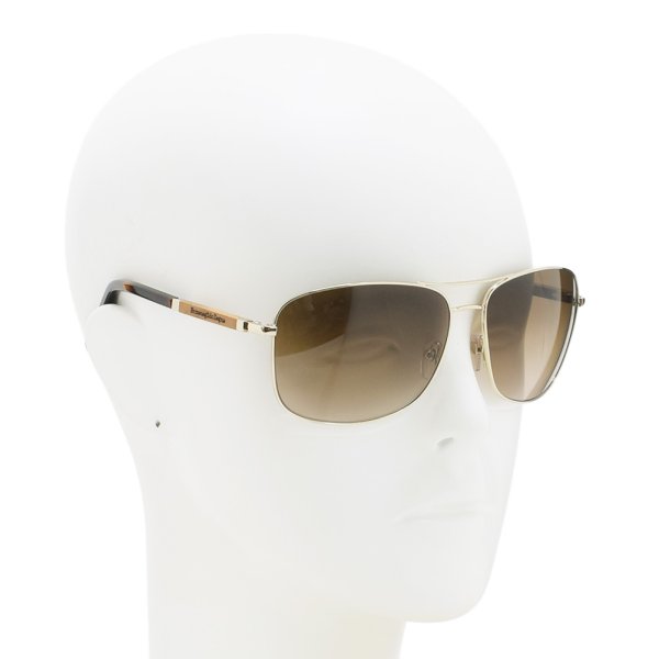 画像5: ZEGNA ゼニア EZ0176/S 32F 66 Ermenegildo Zegna エルメネジルド・ゼニア サングラス ノーズパッド UVカット メンズ (5)