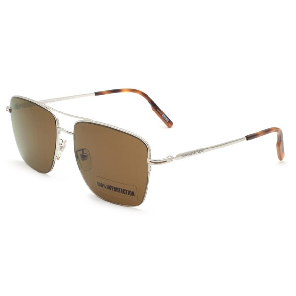 画像1: ZEGNA ゼニア EZ0178-D/S 16E 60 Ermenegildo Zegna エルメネジルド・ゼニア サングラス ノーズパッド UVカット メンズ (1)