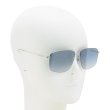 画像5: ZEGNA ゼニア EZ0188-D/S 16W 60 Ermenegildo Zegna エルメネジルド・ゼニア サングラス ノーズパッド UVカット メンズ (5)