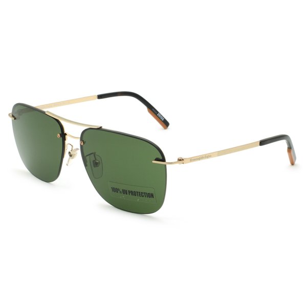 画像1: ZEGNA ゼニア EZ0189-D/S 28N 60 Ermenegildo Zegna エルメネジルド・ゼニア サングラス ノーズパッド UVカット メンズ (1)