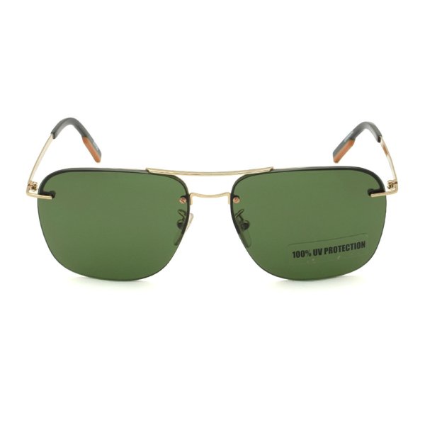 画像2: ZEGNA ゼニア EZ0189-D/S 28N 60 Ermenegildo Zegna エルメネジルド・ゼニア サングラス ノーズパッド UVカット メンズ (2)