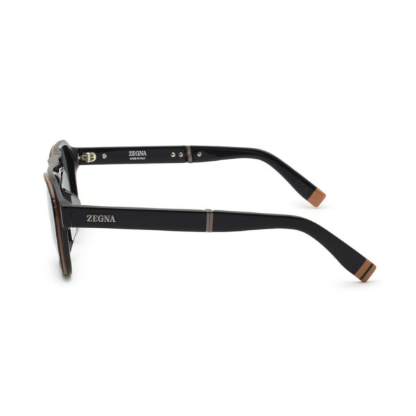 画像3: ZEGNA ゼニア EZ0215/S 05A 53 Ermenegildo Zegna エルメネジルド・ゼニア サングラス グローバルモデル UVカット 折り畳み式 メンズ (3)