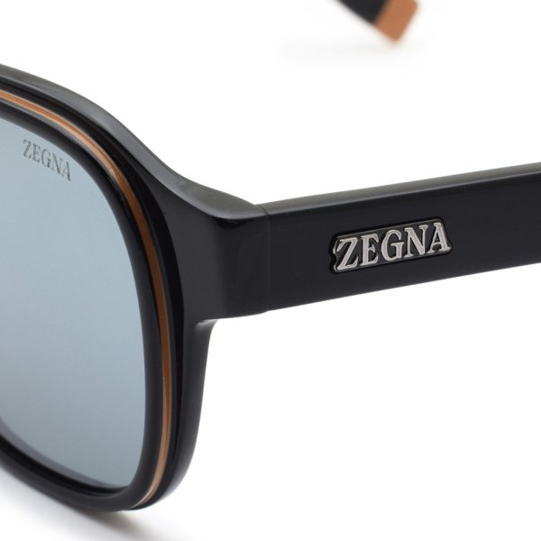 画像4: ZEGNA ゼニア EZ0215/S 05A 53 Ermenegildo Zegna エルメネジルド・ゼニア サングラス グローバルモデル UVカット 折り畳み式 メンズ (4)