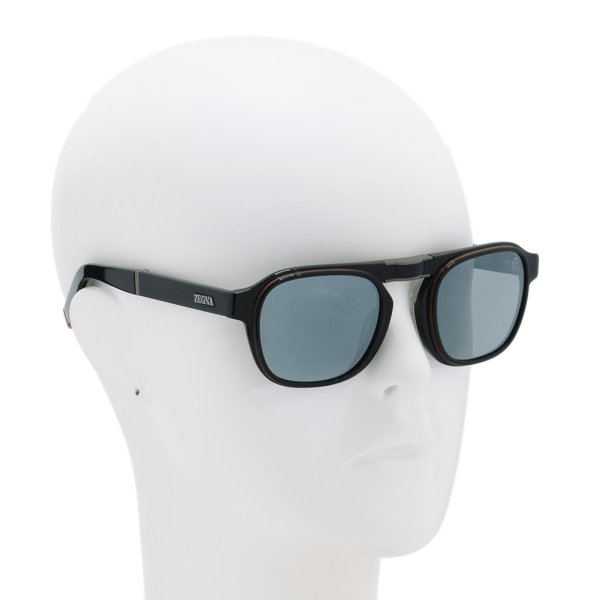 画像7: ZEGNA ゼニア EZ0215/S 05A 53 Ermenegildo Zegna エルメネジルド・ゼニア サングラス グローバルモデル UVカット 折り畳み式 メンズ (7)