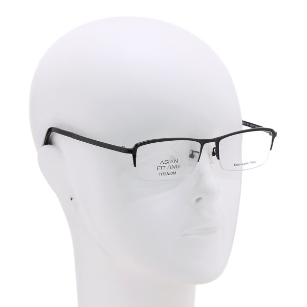 画像6: ZEGNA ゼニア EZ5095-D/V 001 55 Ermenegildo Zegna エルメネジルド・ゼニア メガネ 眼鏡 フレームのみ アジアンフィット メンズ レディース ユニセックス  (6)