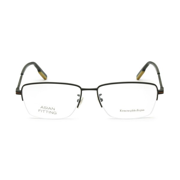 画像2: ZEGNA ゼニア EZ5165-D/V 002 56 Ermenegildo Zegna エルメネジルド・ゼニア メガネ 眼鏡 フレームのみ ノーズパッド メンズ (2)