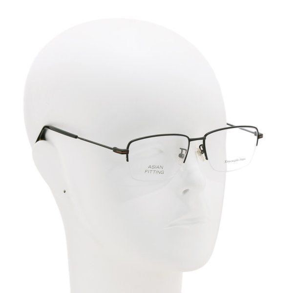 画像6: ZEGNA ゼニア EZ5165-D/V 002 56 Ermenegildo Zegna エルメネジルド・ゼニア メガネ 眼鏡 フレームのみ ノーズパッド メンズ (6)