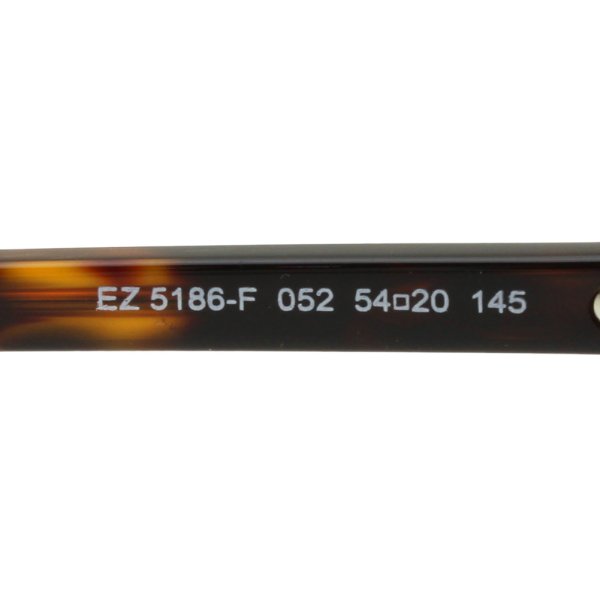 画像5: ZEGNA ゼニア EZ5186-F/V 052 54 Ermenegildo Zegna エルメネジルド・ゼニア メガネ 眼鏡 フレームのみ アジアンフィット メンズ レディース ユニセックス (5)