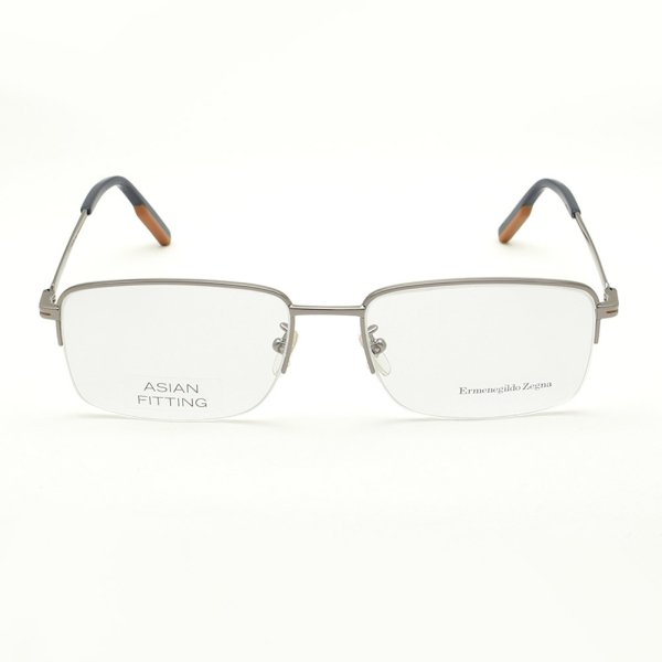 画像2: ZEGNA ゼニア EZ5190-D/V 014 57 Ermenegildo Zegna エルメネジルド・ゼニア メガネ 眼鏡 フレームのみ ノーズパッド メンズ (2)