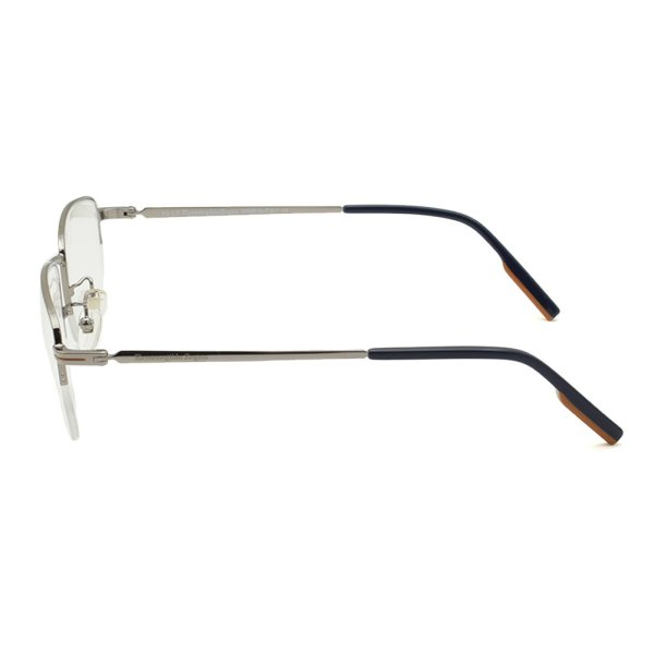 画像3: ZEGNA ゼニア EZ5190-D/V 014 57 Ermenegildo Zegna エルメネジルド・ゼニア メガネ 眼鏡 フレームのみ ノーズパッド メンズ (3)