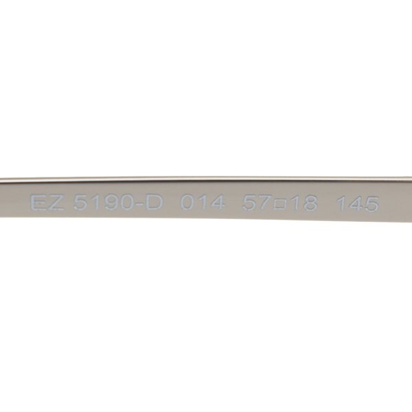 画像6: ZEGNA ゼニア EZ5190-D/V 014 57 Ermenegildo Zegna エルメネジルド・ゼニア メガネ 眼鏡 フレームのみ ノーズパッド メンズ (6)