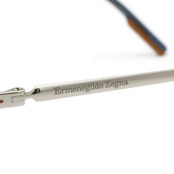 画像4: ZEGNA ゼニア EZ5192-D/V 092 57 Ermenegildo Zegna エルメネジルド・ゼニア メガネ 眼鏡 フレームのみ アジアンフィット メンズ レディース ユニセックス (4)