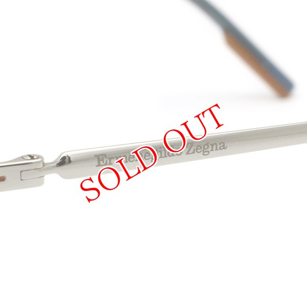 画像4: ZEGNA ゼニア EZ5192-D/V 092 57 Ermenegildo Zegna エルメネジルド・ゼニア メガネ 眼鏡 フレームのみ アジアンフィット メンズ レディース ユニセックス (4)