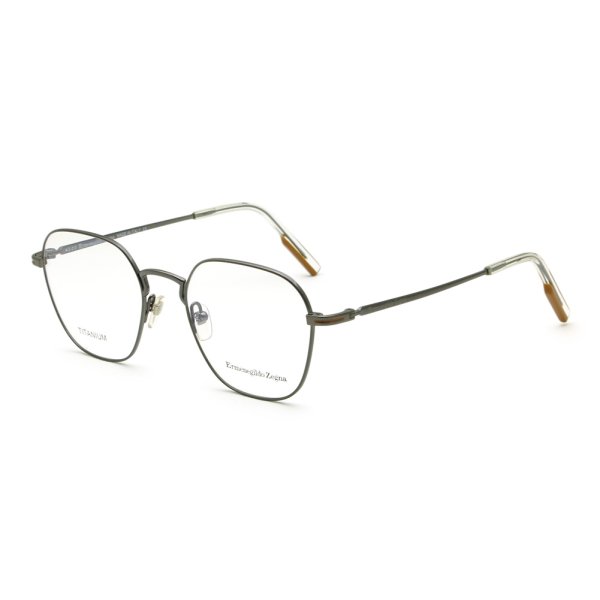 画像1: ZEGNA ゼニア EZ5207/V 008 50 Ermenegildo Zegna エルメネジルド・ゼニア メガネ 眼鏡 フレームのみ ノーズパッド メンズ (1)