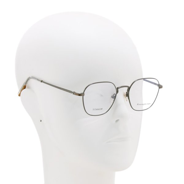 画像6: ZEGNA ゼニア EZ5207/V 008 50 Ermenegildo Zegna エルメネジルド・ゼニア メガネ 眼鏡 フレームのみ ノーズパッド メンズ (6)