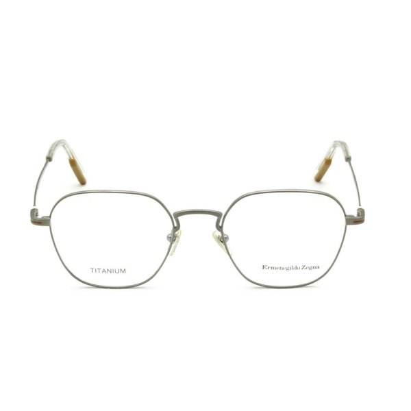 画像2: ZEGNA ゼニア EZ5207/V 016 50 Ermenegildo Zegna エルメネジルド・ゼニア メガネ 眼鏡 フレームのみ ノーズパッド メンズ (2)
