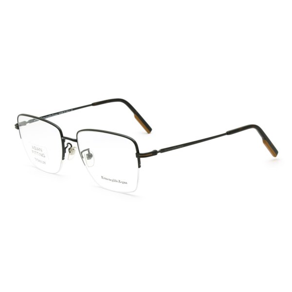 画像1: ZEGNA ゼニア EZ5209-D/V 001 56 Ermenegildo Zegna エルメネジルド・ゼニア メガネ 眼鏡 フレームのみ ノーズパッド メンズ (1)