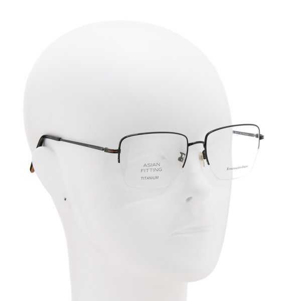 画像6: ZEGNA ゼニア EZ5209-D/V 001 56 Ermenegildo Zegna エルメネジルド・ゼニア メガネ 眼鏡 フレームのみ ノーズパッド メンズ (6)