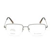 画像2: ZEGNA ゼニア EZ5209-D/V 012 56 Ermenegildo Zegna エルメネジルド・ゼニア メガネ 眼鏡 フレームのみ ノーズパッド メンズ (2)