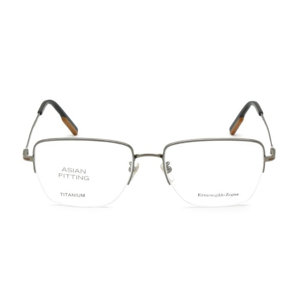 画像2: ZEGNA ゼニア EZ5209-D/V 012 56 Ermenegildo Zegna エルメネジルド・ゼニア メガネ 眼鏡 フレームのみ ノーズパッド メンズ (2)