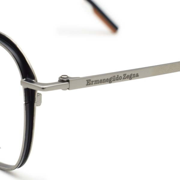 画像4: ZEGNA ゼニア EZ5210-D/V 014 52 Ermenegildo Zegna エルメネジルド・ゼニア メガネ 眼鏡 フレームのみ アジアンフィット メンズ (4)