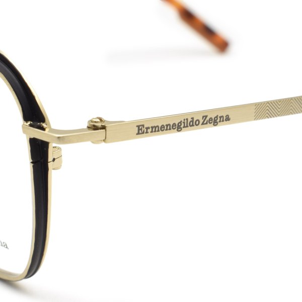 画像4: ZEGNA ゼニア EZ5210-D/V 030 52 Ermenegildo Zegna エルメネジルド・ゼニア メガネ 眼鏡 フレームのみ アジアンフィット メンズ (4)
