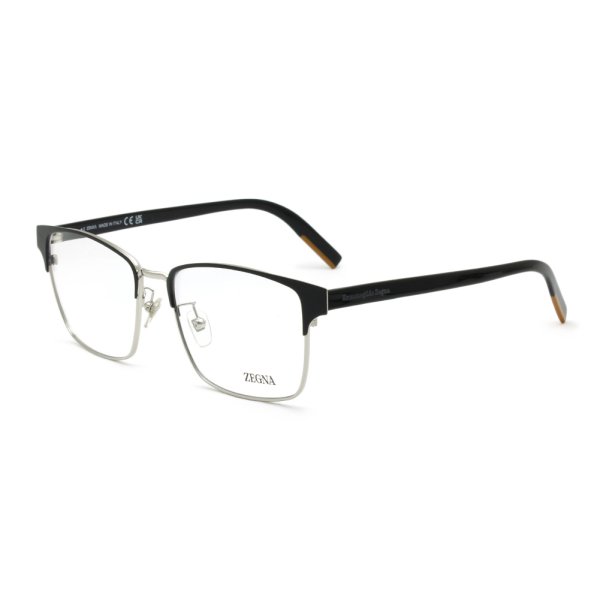 画像1: ZEGNA ゼニア EZ5212-D/V 001 56 Ermenegildo Zegna エルメネジルド・ゼニア メガネ 眼鏡 フレームのみ ノーズパッド メンズ (1)